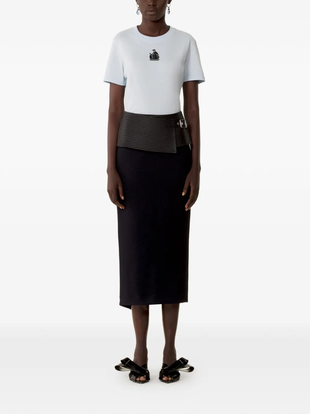 Lanvin Mother and Daughter T-shirt met ronde hals Wit