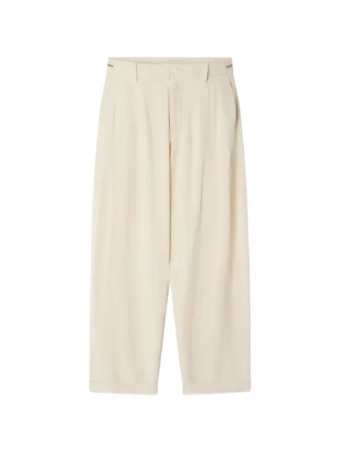 Lanvin zip-detail trousers