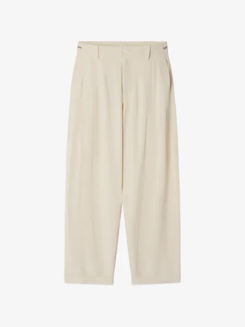 Lanvin zip-detail trousers