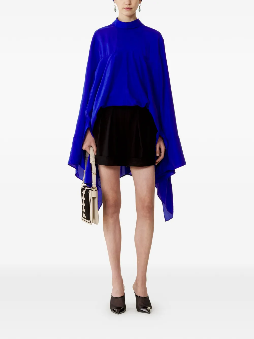 Lanvin Tuniek met lange mouwen Blauw