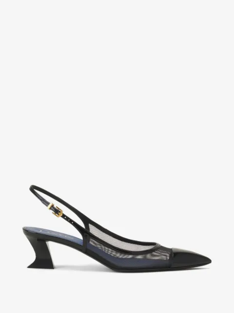 Lanvin zapatillas con puntera en punta y tira trasera