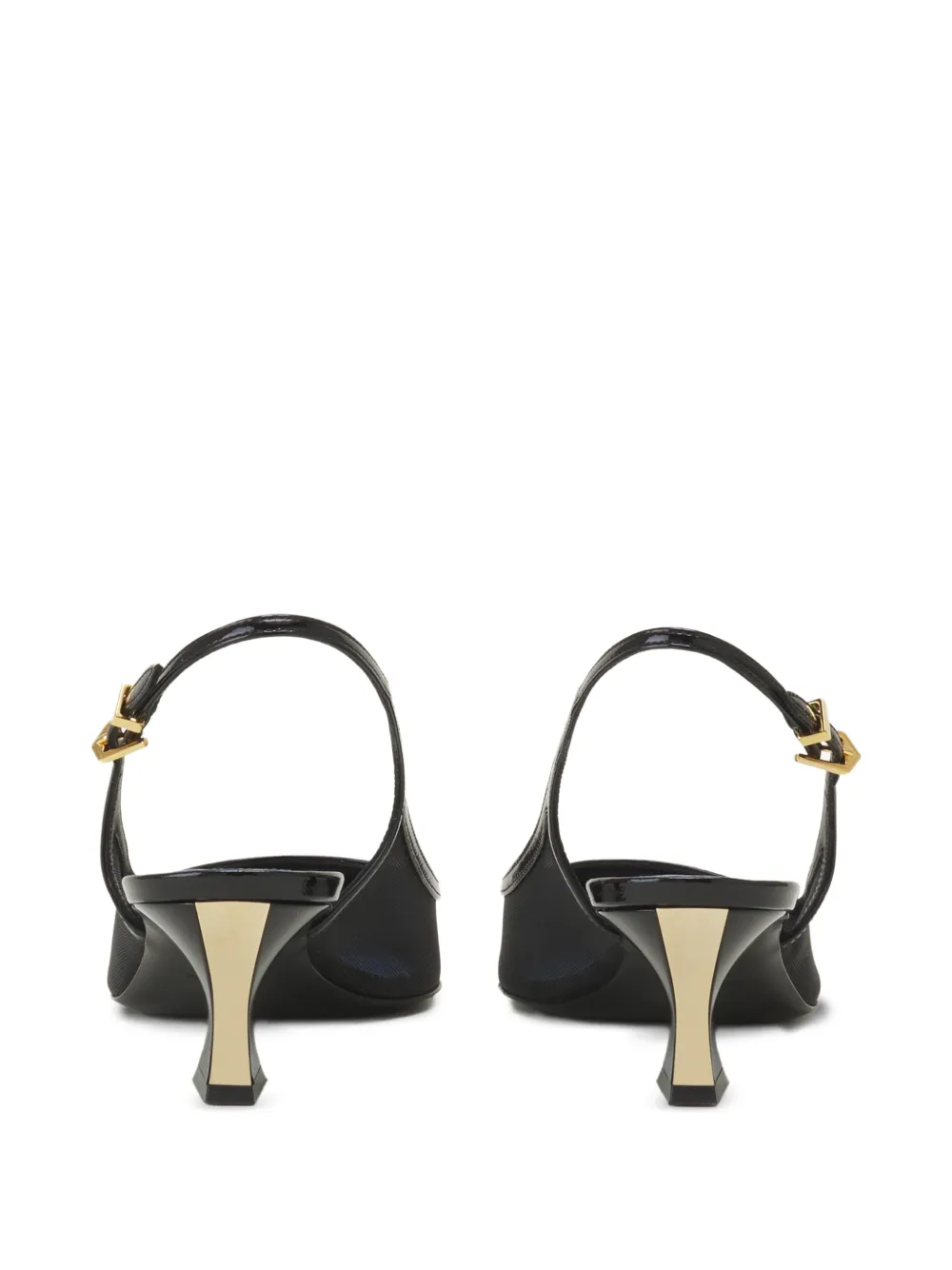 Lanvin Slingback pumps met puntige neus Wit