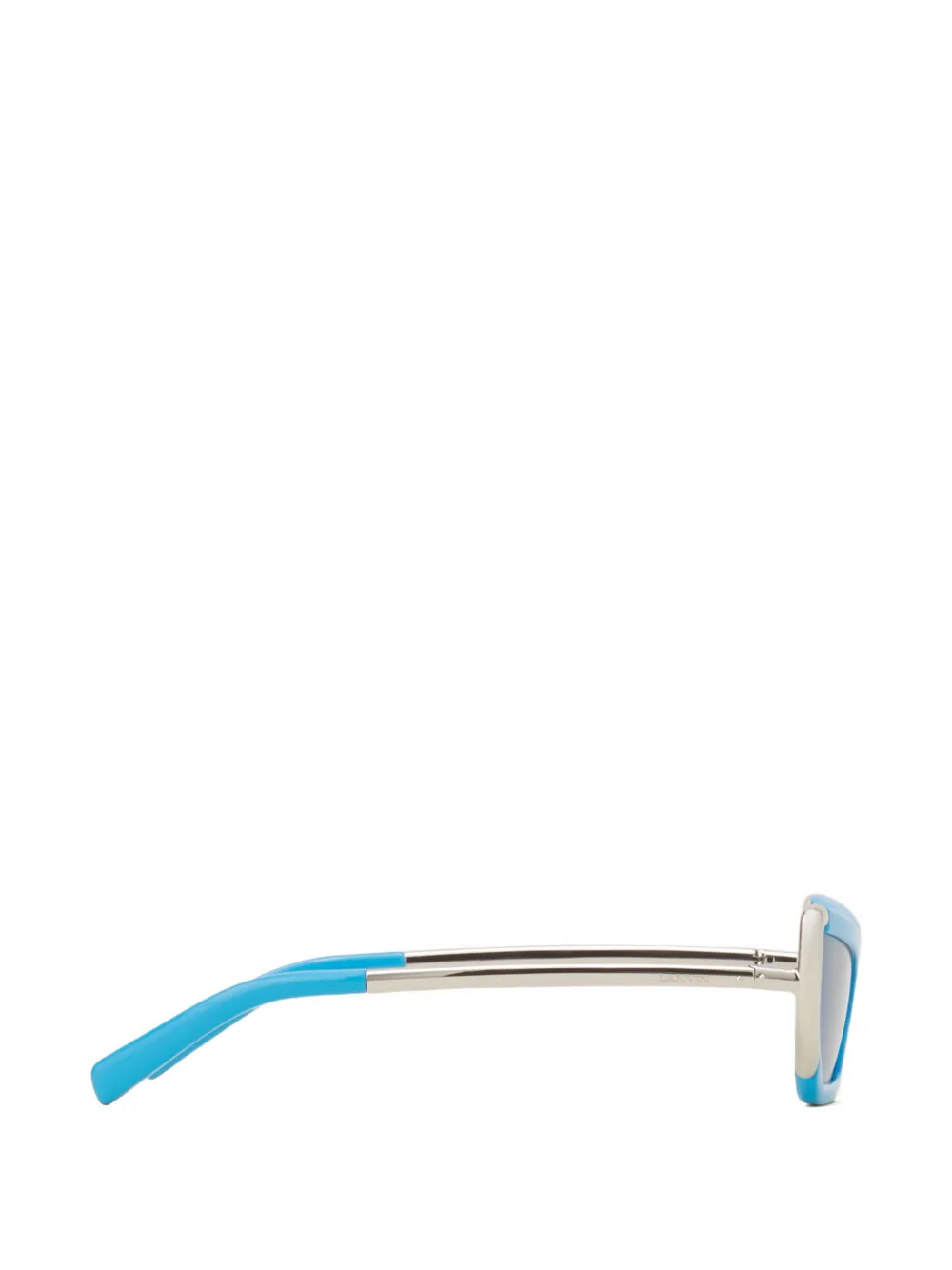 Lanvin Zonnebril met geometrisch montuur Blauw
