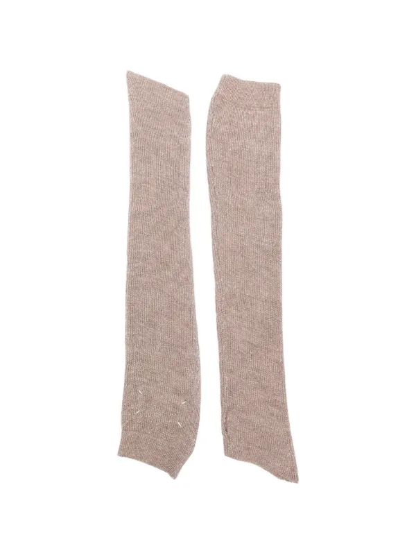 Maison Martin Margiela Pre-owned 2010s Embellished Gloves in Neutrals