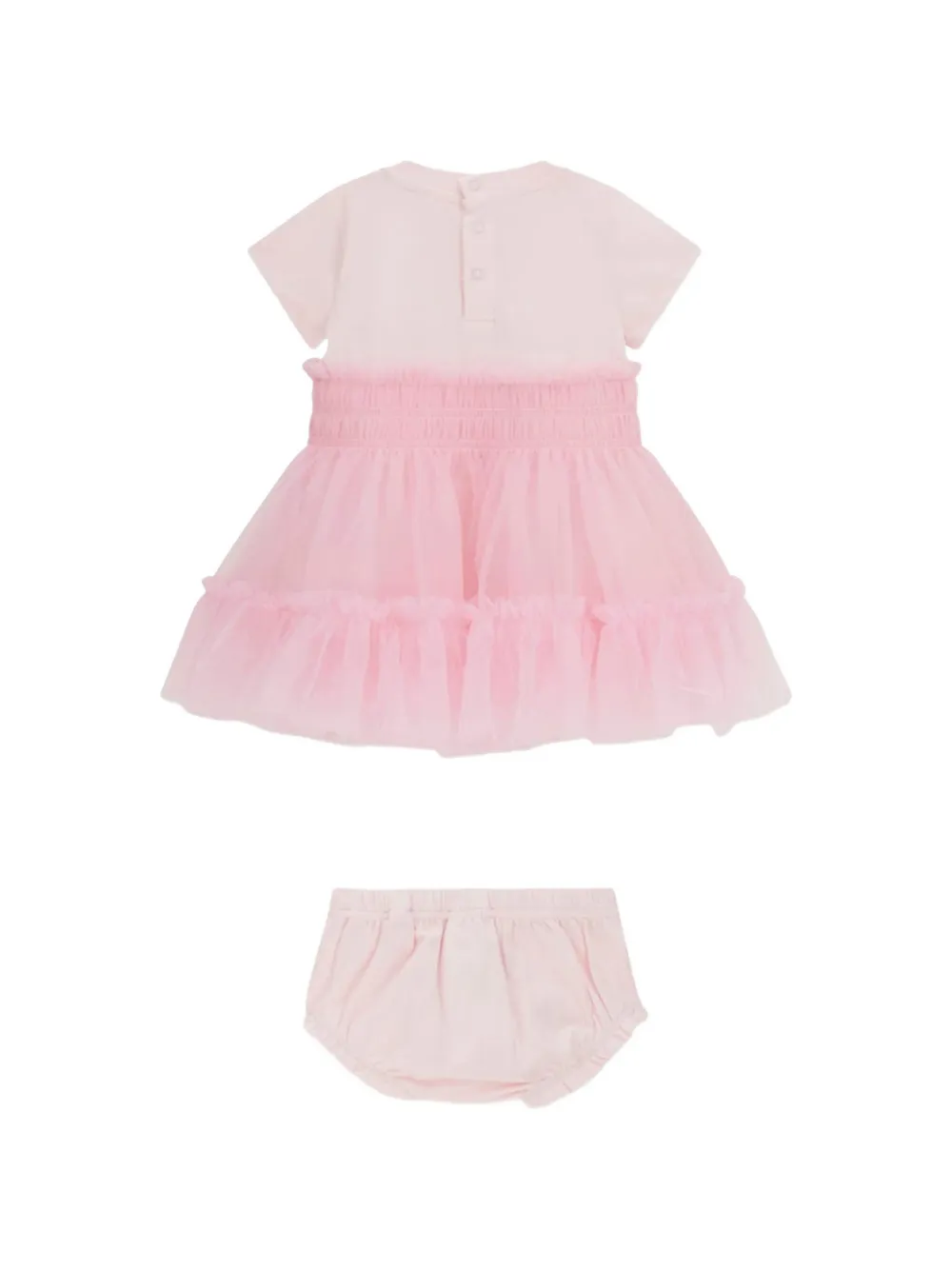 Smocked Tulle Dress