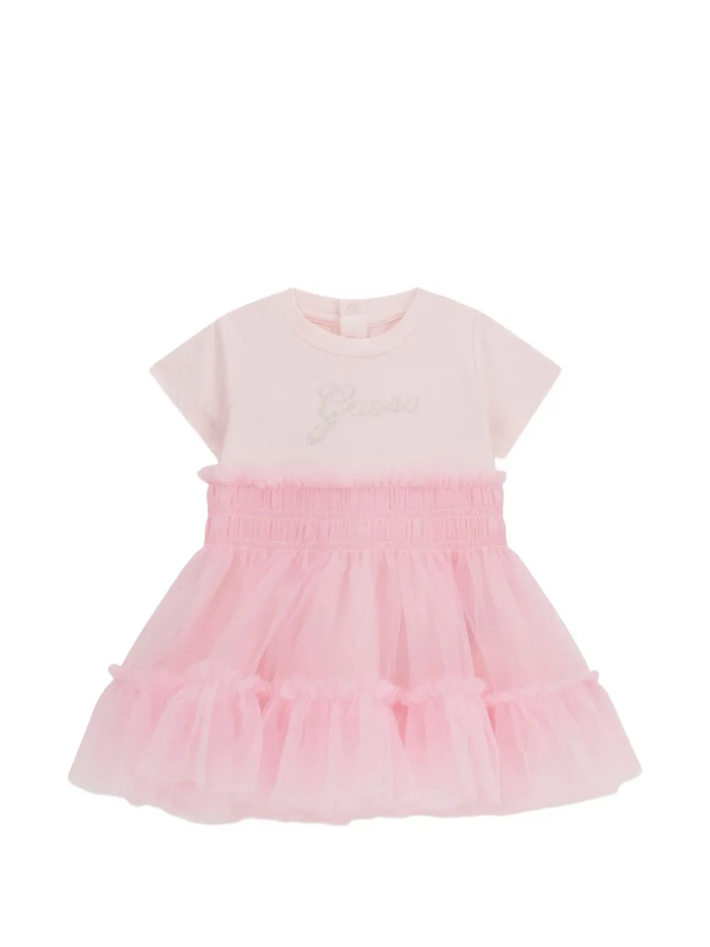 Smocked Tulle Dress