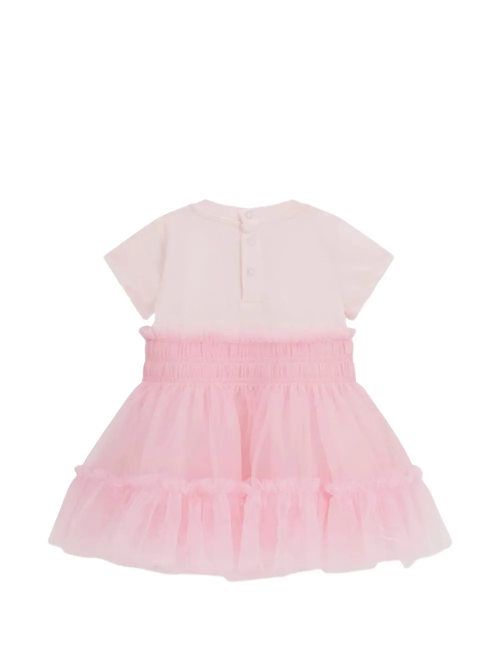 Smocked Tulle Dress