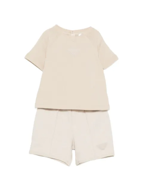 Emporio Armani Kids logo babygrow set