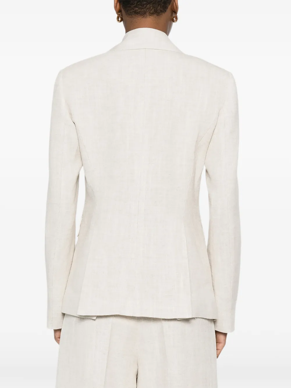 Flap-Pockets Blazer