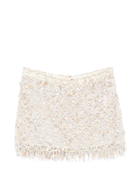 Cult Gaia — Idalia bead-embellished midi skirt