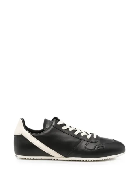 Rick Owens lace-up leather sneakers
