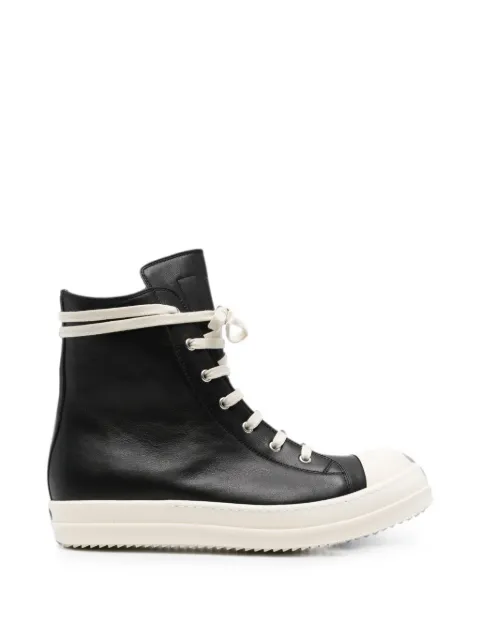 Rick Owens high-top lace-up sneakers