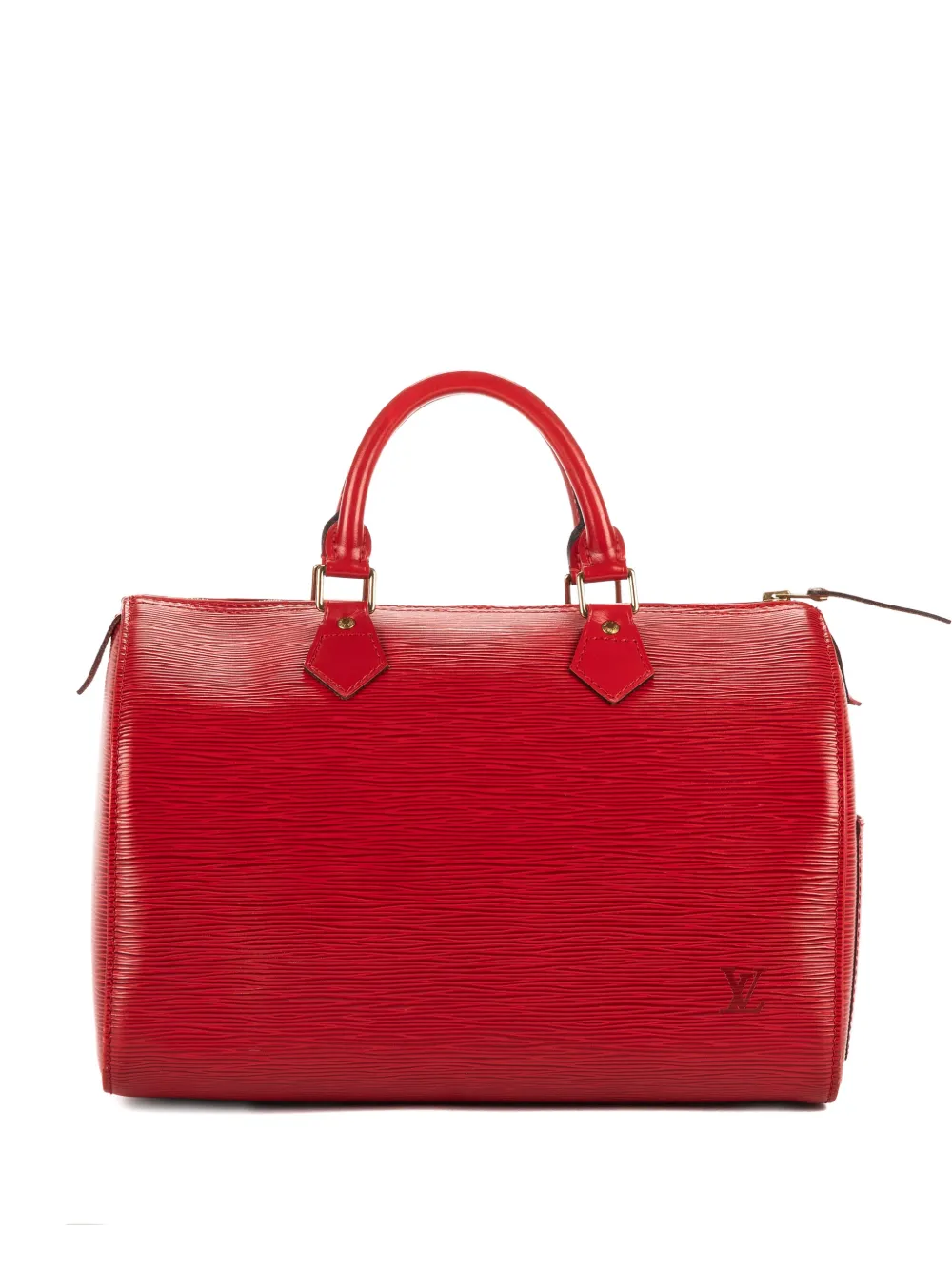 Louis Vuitton Pre-Owned 30 Speedy leather tote bag - Rosso