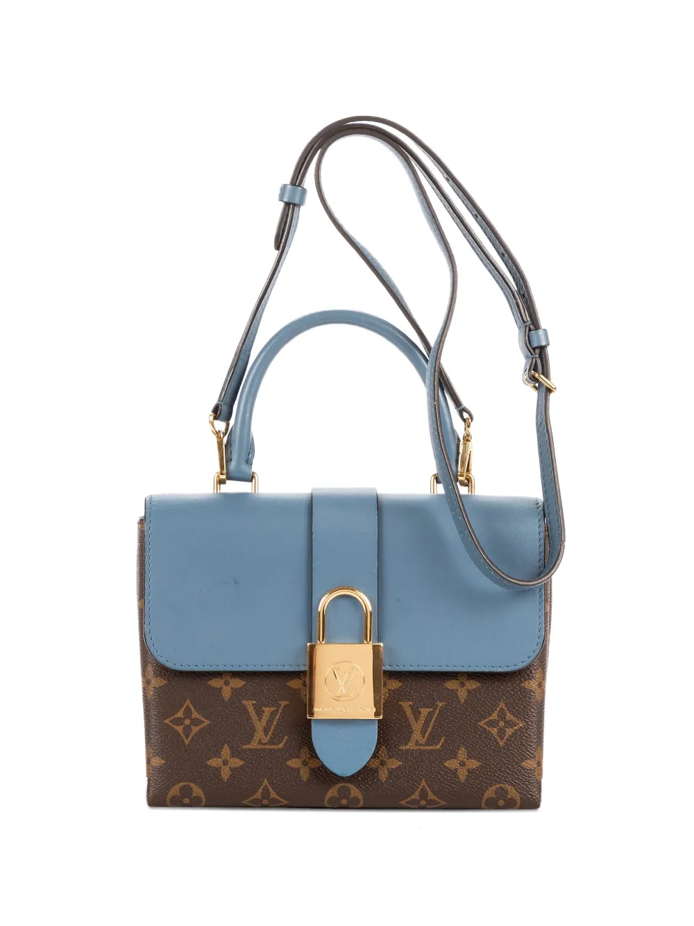 Louis Vuitton Pre-Owned Locky BB logo padlock shoulder bag - Marrone