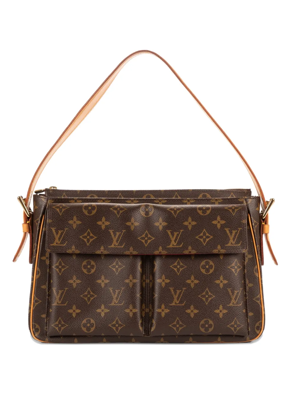 Louis Vuitton Pre-Owned GM Viva Cite monogram shoulder bag - Marrone
