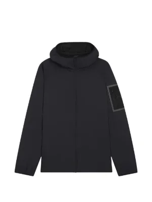 Emporio Armani ジップアップ フーデッドジャケット | ブルー