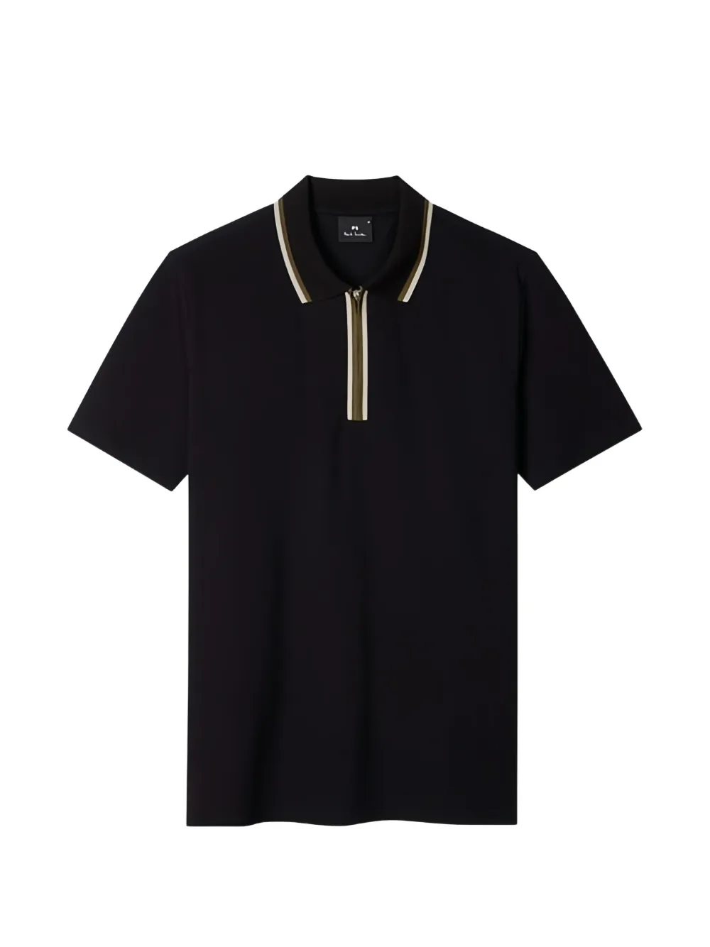 MPS half-zip polo shirt - Nero