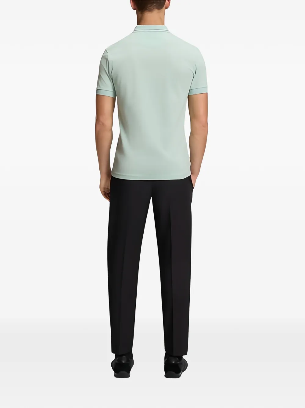 Paule Striped-Trim Polo Shirt