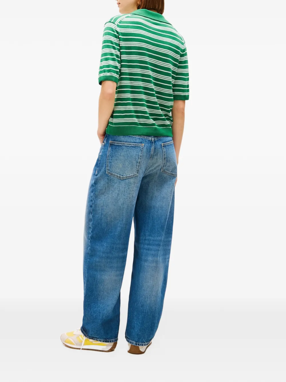 Tommy Hilfiger Gestreept poloshirt Groen