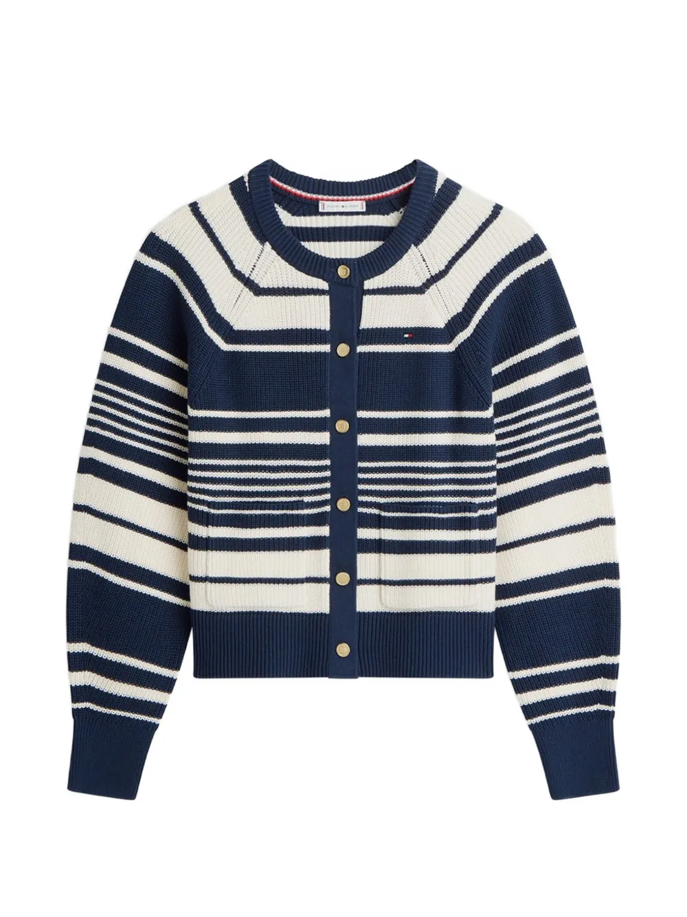 Tommy Hilfiger Cardigan a righe - Blu