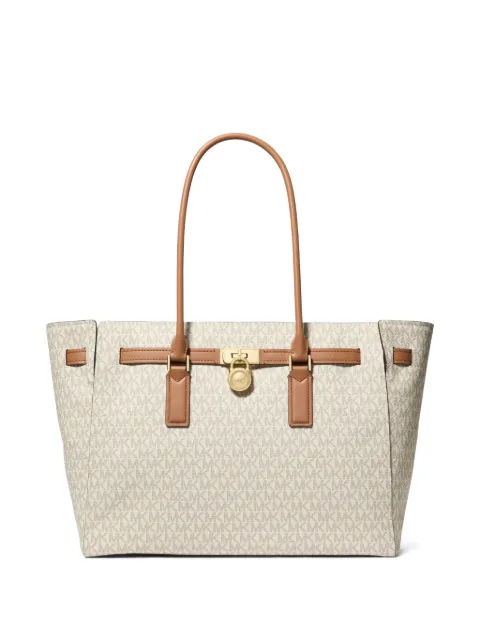 Michael Michael Kors Hamilton Moderne large signature logo tote bag