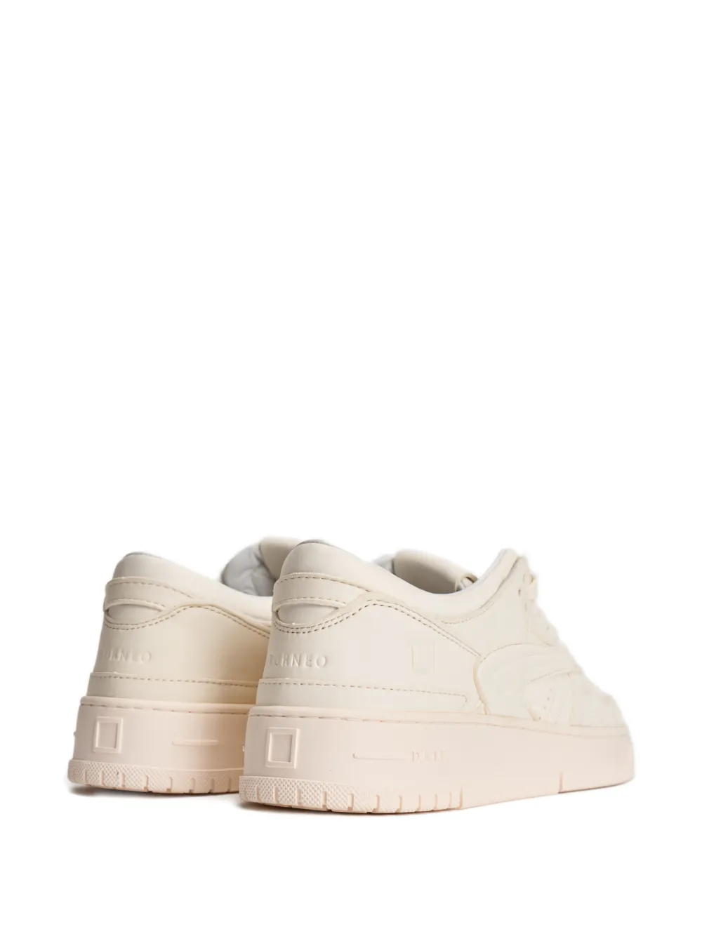 D.A.T.E. Torneo sneakers met geperforeerde details Beige