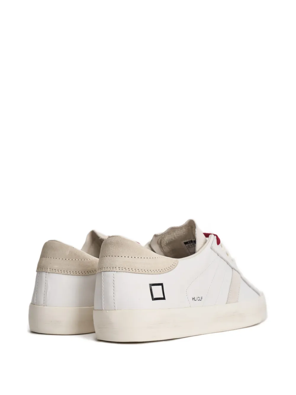 D.A.T.E. Sneakers met streepdetail Wit