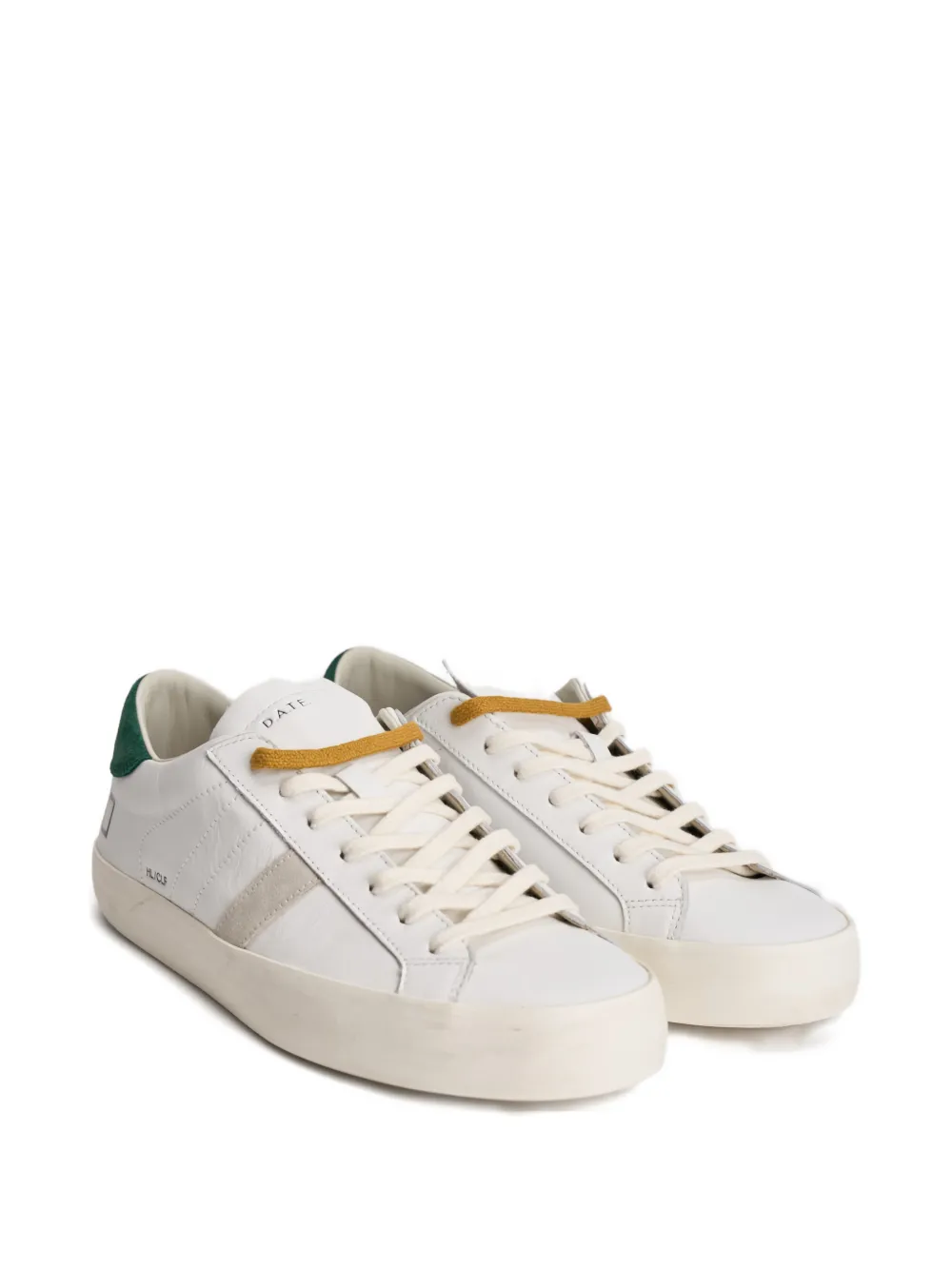 D.A.T.E. Sneakers met vlakken Wit
