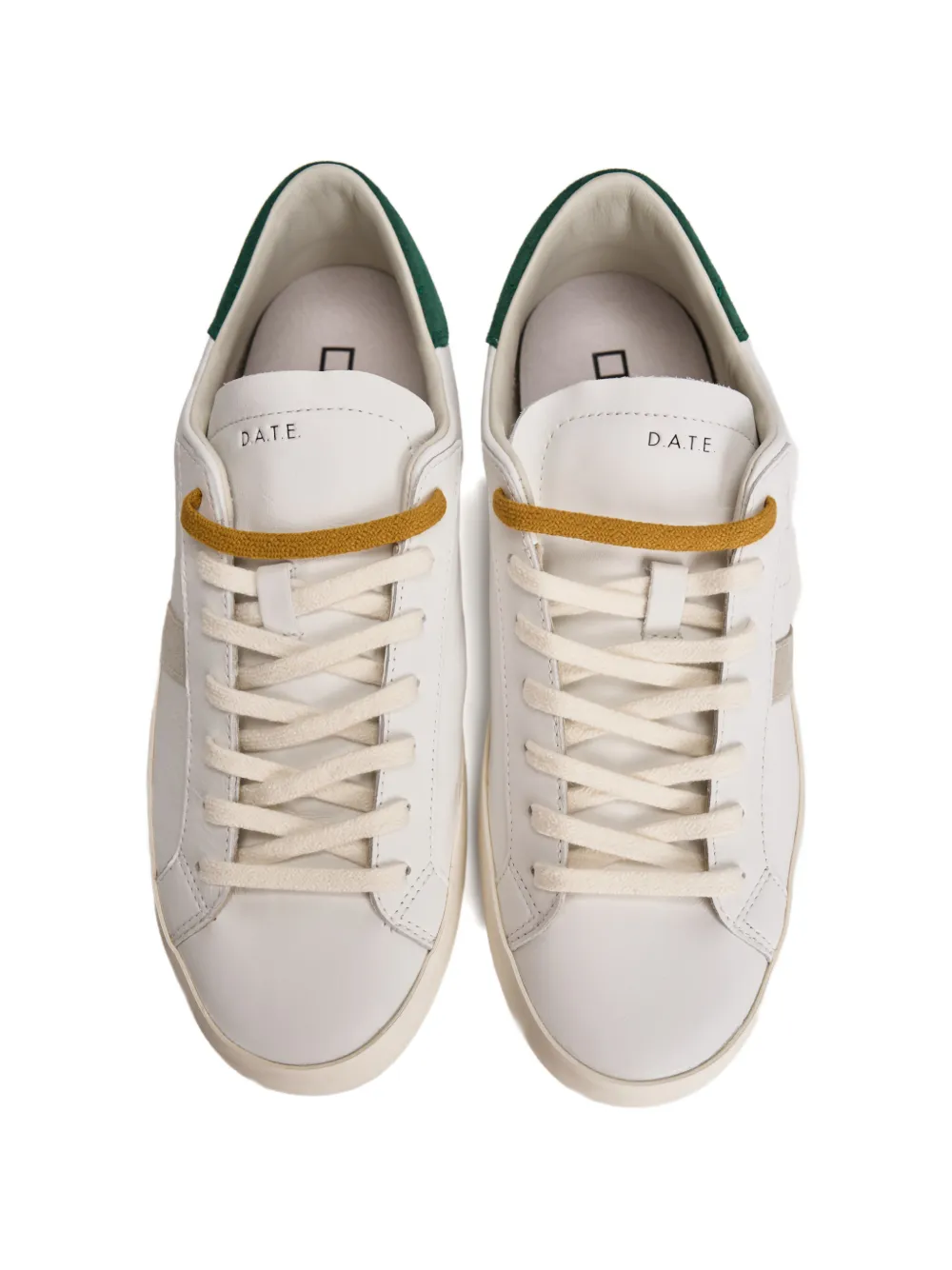 D.A.T.E. Sneakers met vlakken Wit