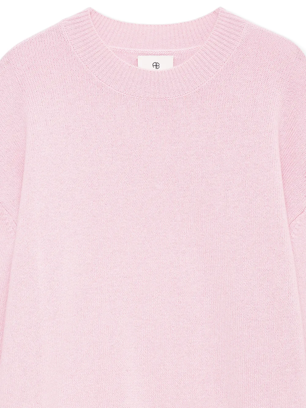 ANINE BING Lee trui met ronde hals Roze