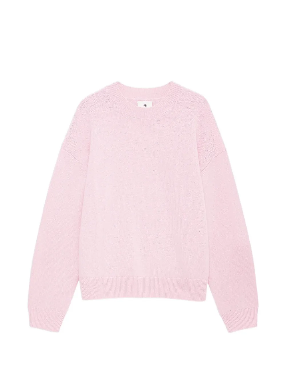 ANINE BING Lee trui met ronde hals Roze