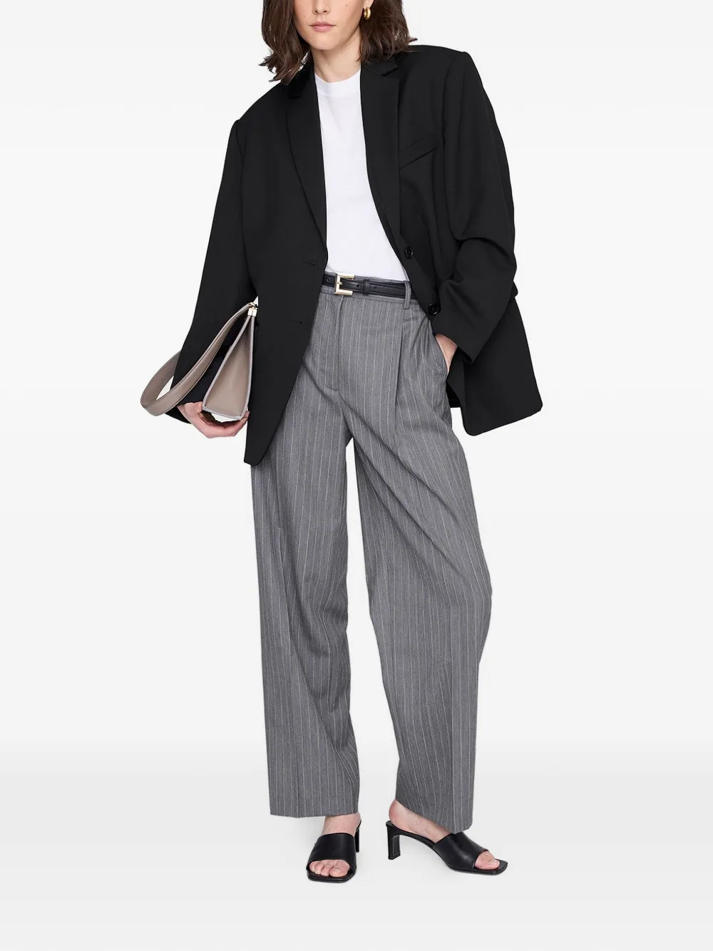 ANINE BING Jayden sandalen Zwart