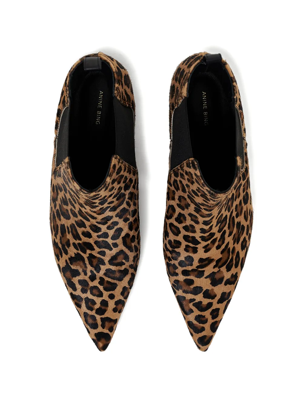 ANINE BING Stevie leopard-print boots Bruin