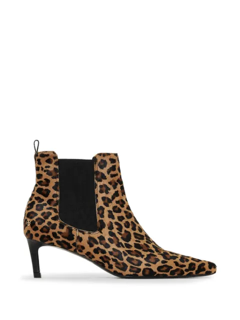 ANINE BING Stevie Stiefel mit Leopardenprint