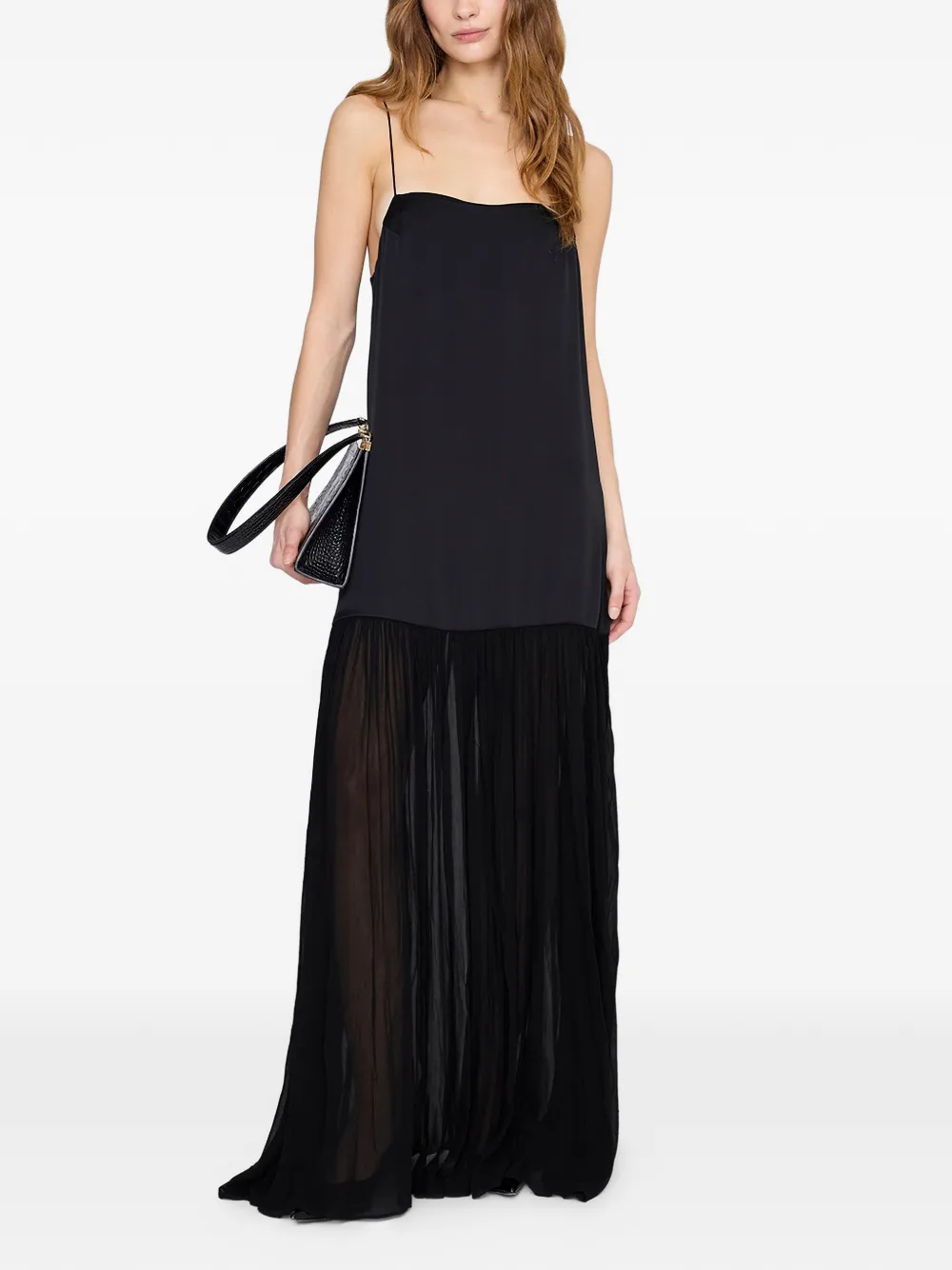 Clementine Pleated Maxi Dress