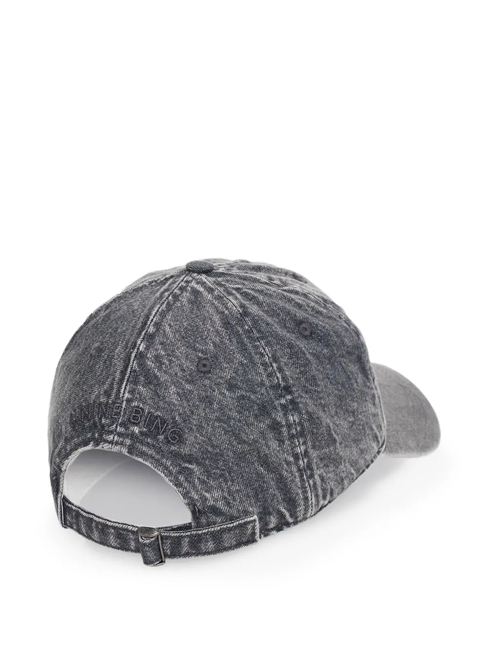  Anine Bing Logo-embroidery Baseball Cap - Grey 