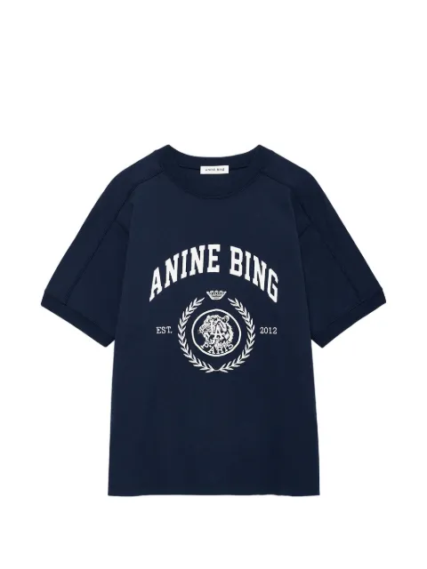 ANINE BING T-shirt met logoprint