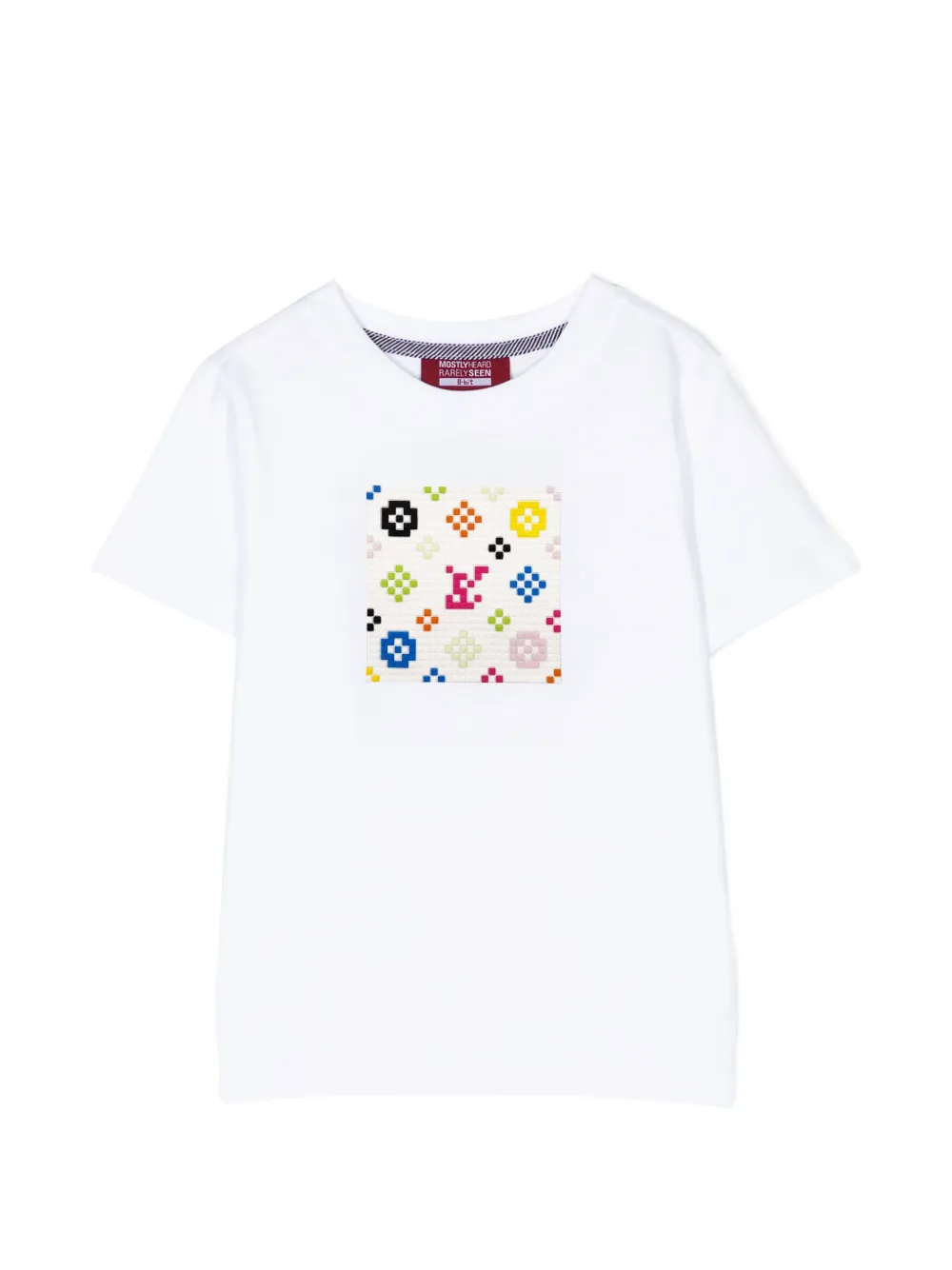 Mostly Heard Rarely Seen 8-Bit T-shirt con stampa - Bianco