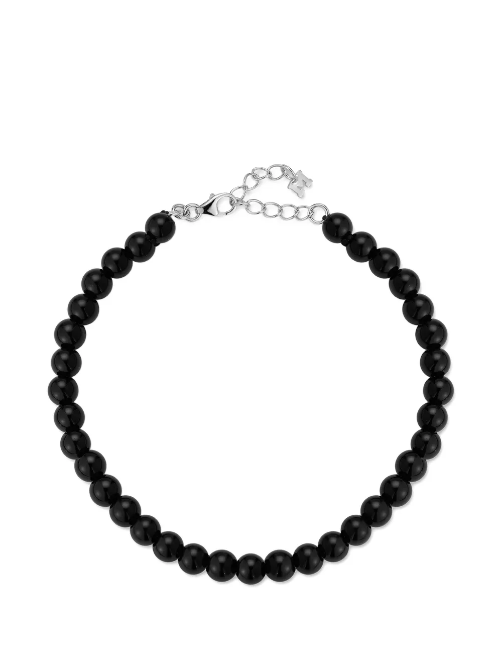 Mateo onyx bracelet - Silber