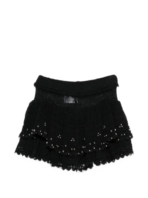 ISABEL MARANT mini beaded skirt