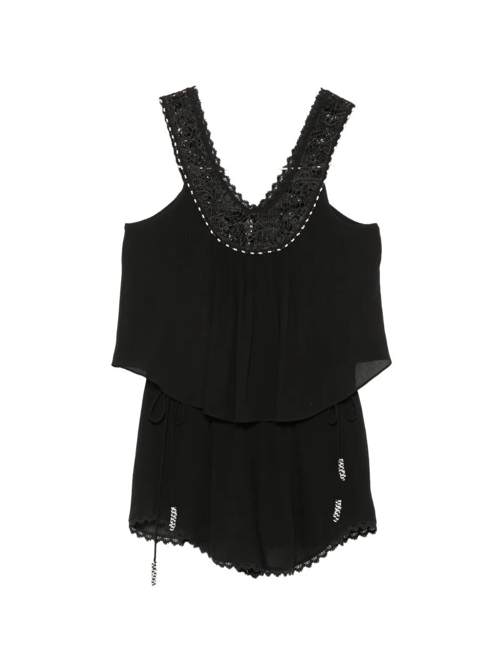 ISABEL MARANT Nilany playsuit - Nero