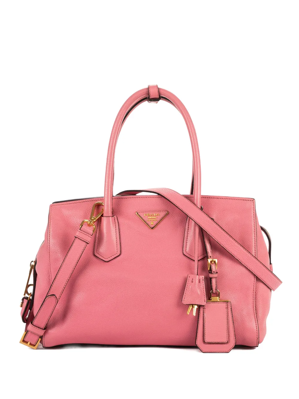 Prada Pre-Owned Daino leather tote bag - Pink