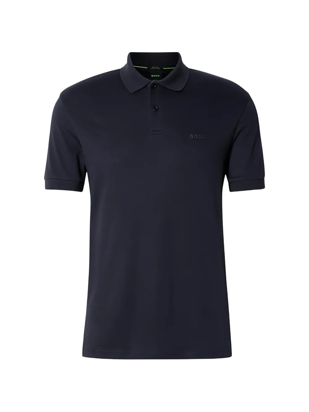 Hugo Boss Logo-detail Polo Shirt In Black