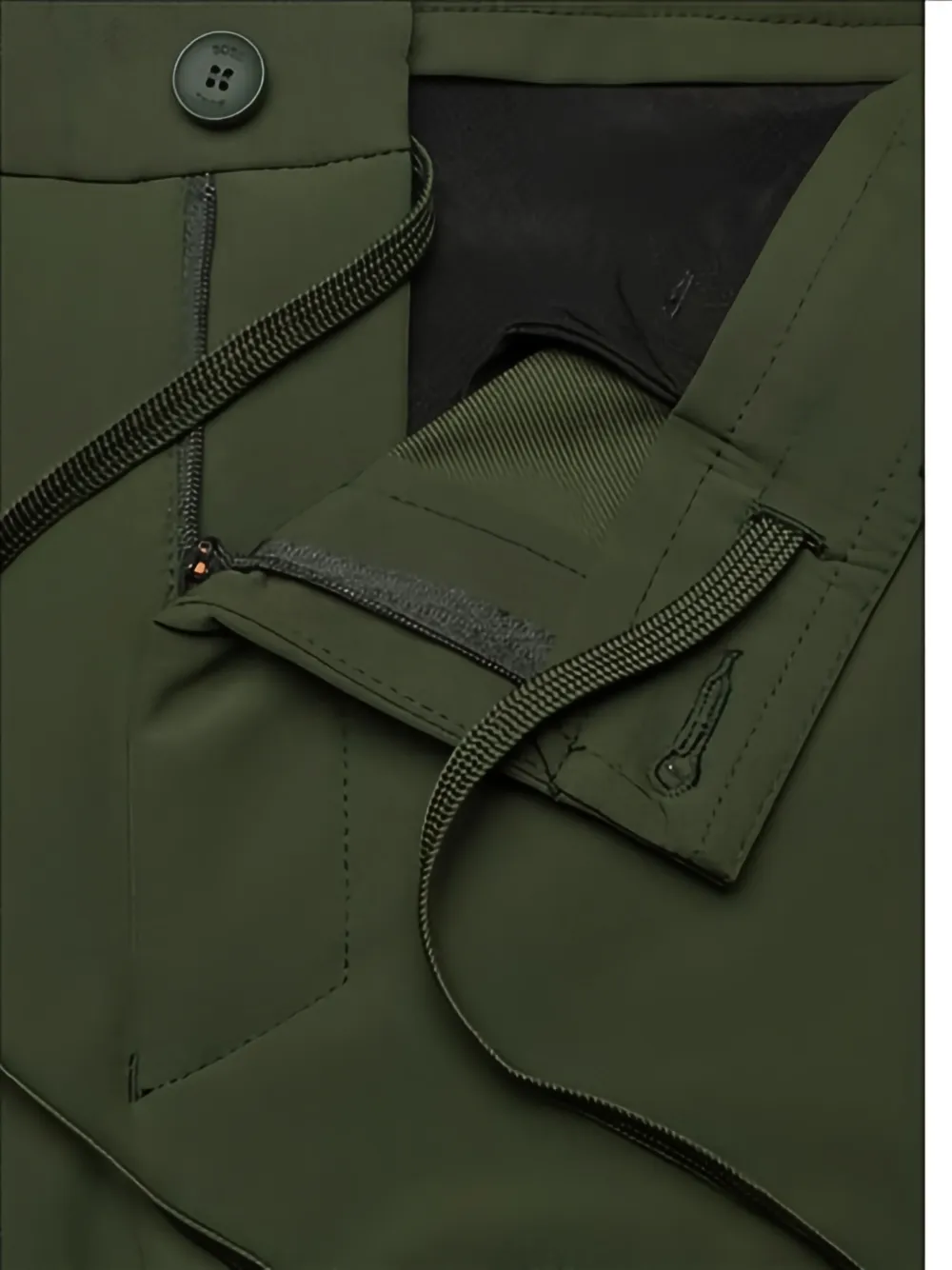 BOSS Chino shorts Groen