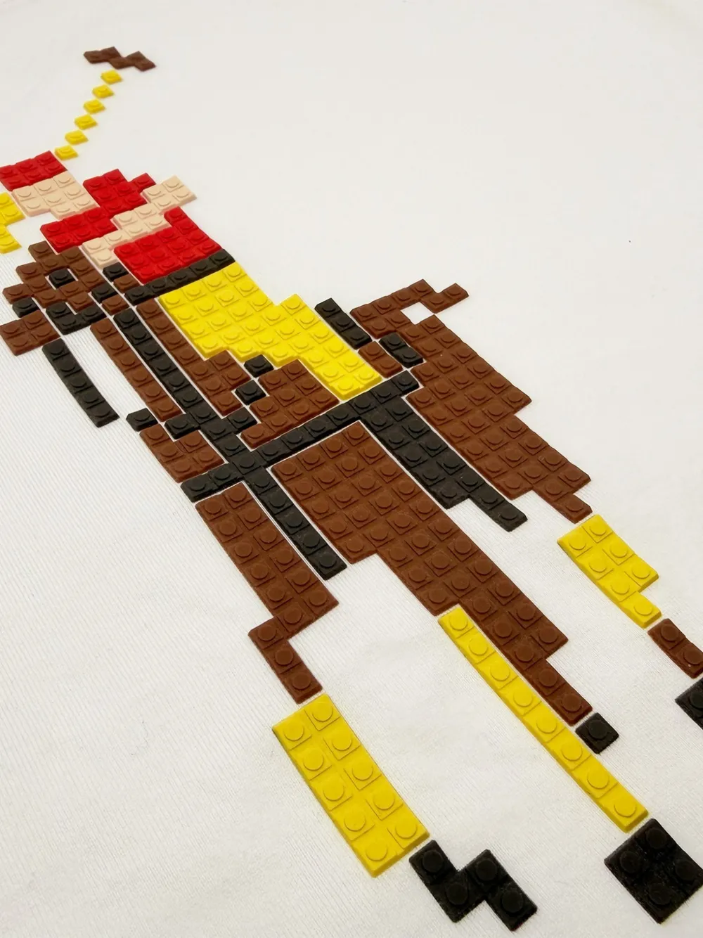 Mostly Heard Rarely Seen 8-Bit T-shirt met print Wit