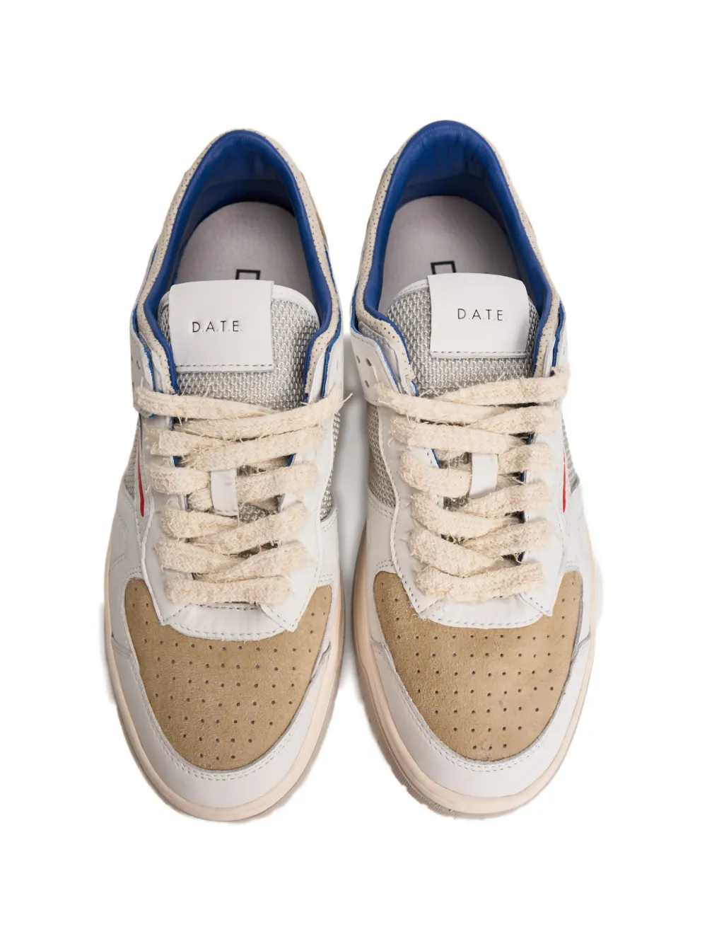 D.A.T.E. Chimo sneakers Wit