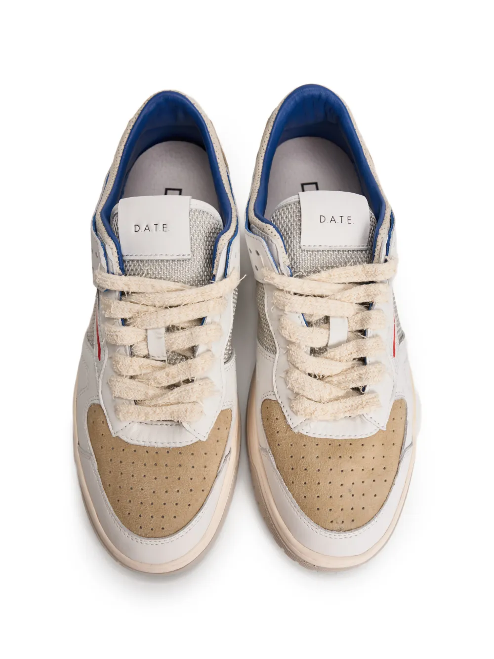  D.a.t.e. Torneo Lace-up Sneakers - White 