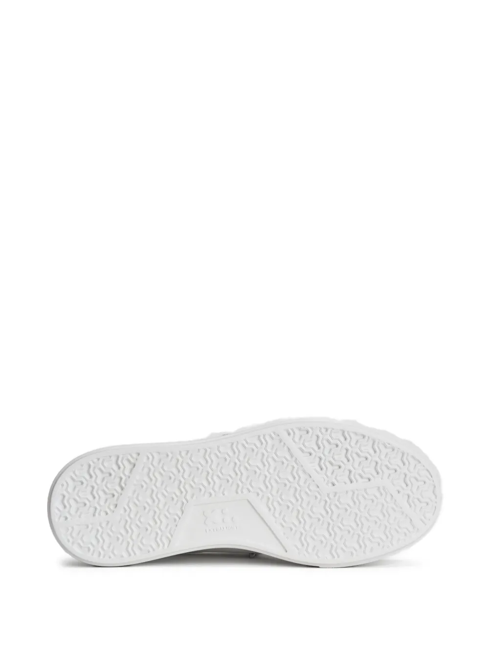 D.A.T.E. Leren sneakers Wit