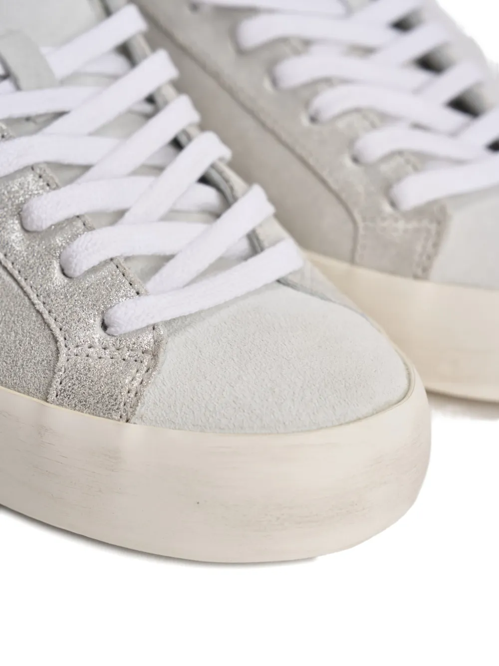 Hill Low Stardust Metallic-Finish Sneakers