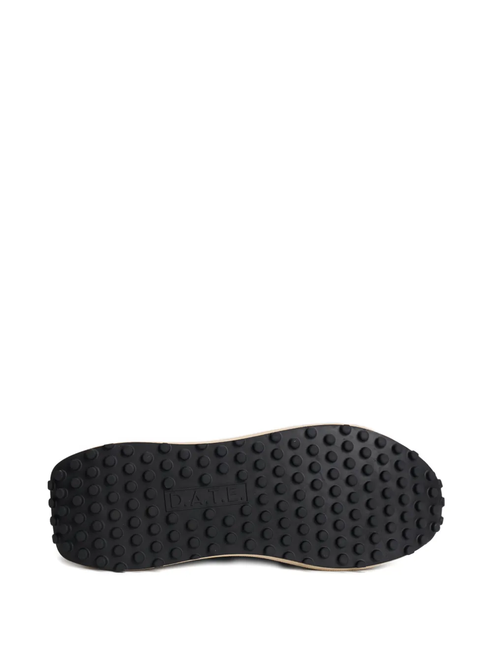 D.A.T.E. Suède sneakers met vlakken Groen